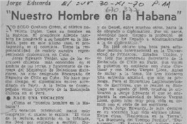 "Nuestro hombre en La Habana"