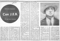 Entrevista imaginaria con J. E. B. [entrevista]