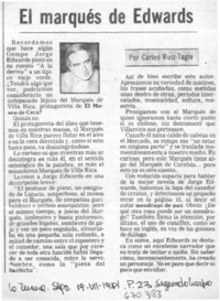 El marqués de Edwards