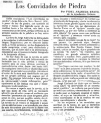 Los convidados de piedra