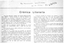 Crónica literaria