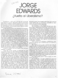 Jorge Edwards ¿vuelta al liberalismo? [entrevista]