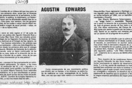 Agustín Edwards.