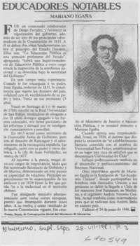 Educadores notables.