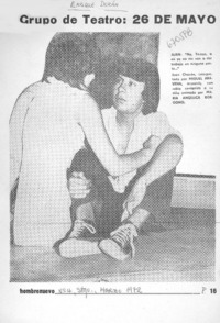 Grupo de teatro, 26 de mayo
