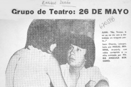 Grupo de teatro, 26 de mayo