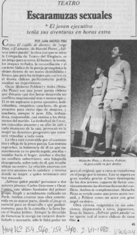 Escaramuzas sexuales.