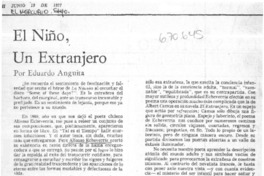 El niño, un extranjero