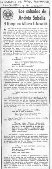 El tiempo en Alfonso Echeverría