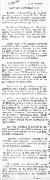 Agustín Edwards M. C.