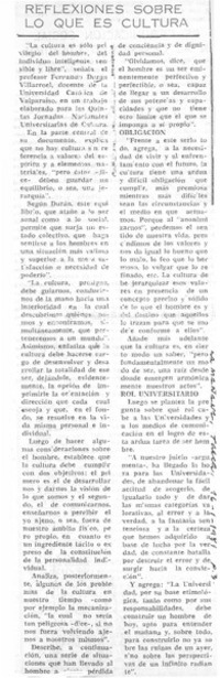 Reflexiones sobre lo que es cultura