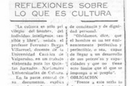 Reflexiones sobre lo que es cultura