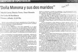 Doña monona y sus dos maridos"