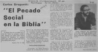 El pecado social en la biblia"