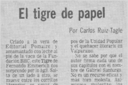 El tigre de papel