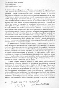 Los muros perforados