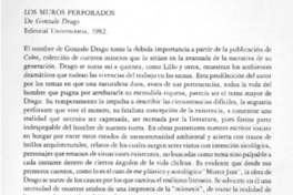 Los muros perforados