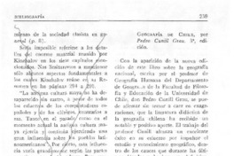 Geografía de Chile.