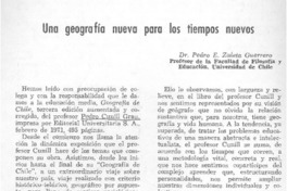 Una geografía de nueva para los tiempos nuevos