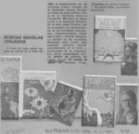Nuevas novelas chilenas.
