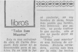 Todas esas muertes