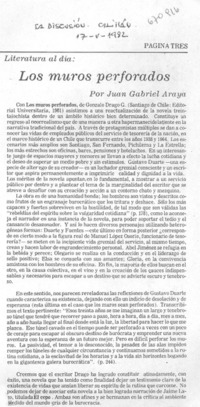 Los muros perforados