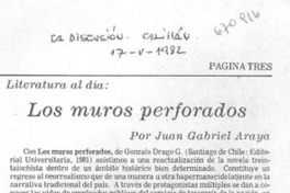 Los muros perforados