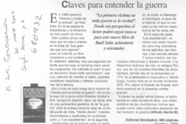 Claves para entender la guerra
