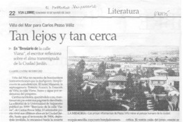 Tan lejos y tan cerca