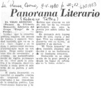 Panorama literario