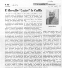 El Florecido "Cactae" de Cecilia