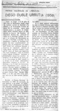 Diego Dublé Urrutia (1958)