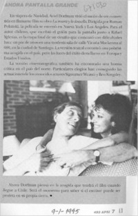 Ahora pantalla grande