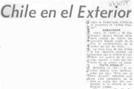 Chile en el exterior