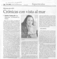 Crónicas con vista al mar.