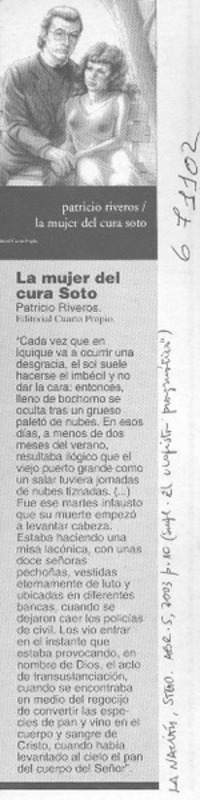 El mujer del cura Soto.