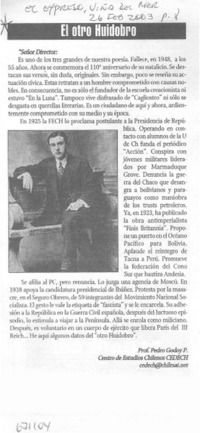El otro Huidobro