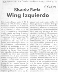 Wing Izquierdo.
