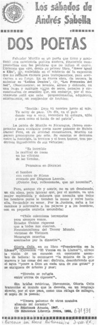 Dos poetas