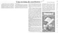 Una revista de escritores
