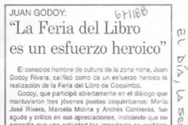La feria del libro es un esfuerzo heroico".