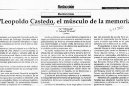 Leopoldo Castedo, el músculo de la memoria