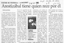 Arestizábal tiene quien rece por él