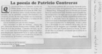 La Poesía de Patricio Contreras