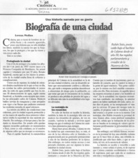 Biografía de una ciudad