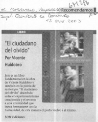 El ciudadano del olvido"