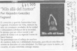 Más allá del humor".