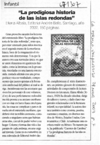 La prodigiosa historia de las islas redondas".