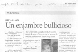 Un enjambre bullicioso : [entrevista]