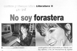 No soy forastera